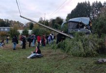 26 lesionados, cinco de consideración y dos graves sin riesgo vital fue el saldo de accidente entre un bus y un camión en la Ruta 5