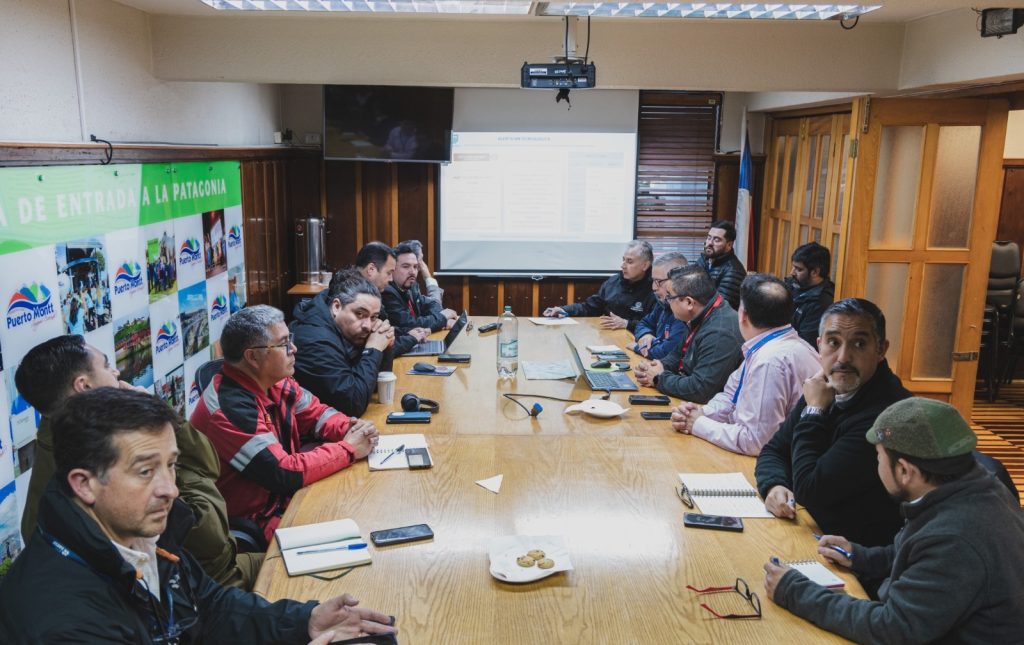 Cogrid comunal en Puerto Montt se reúne de manera preventiva ante sistema frontal