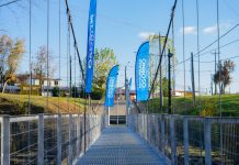 Inauguran remozada pasarela colgante en Villa Los Notros de Osorno