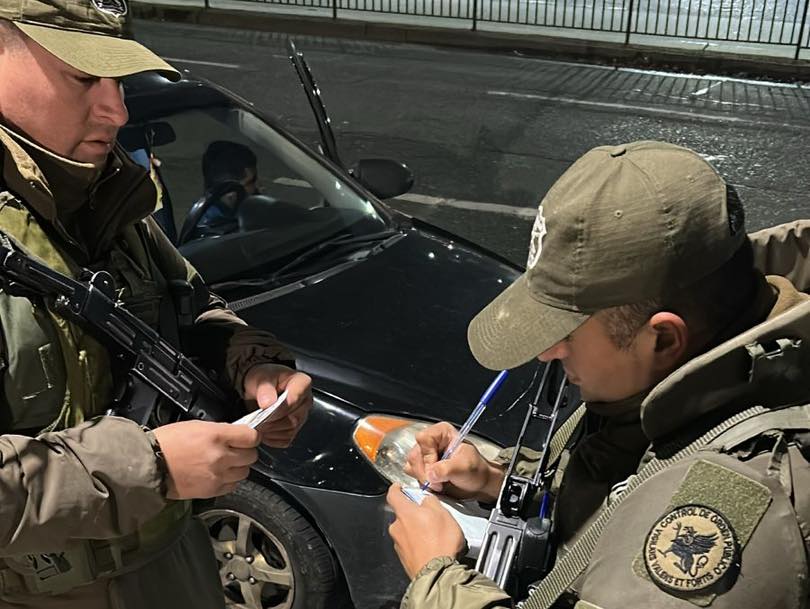 11 detenidos y más de 700 controles deja operativo nocturno en Puerto Montt