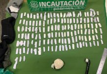 Gendarmes incautan 147 papelillos de droga en Tribunal de Garantía de Puerto Montt