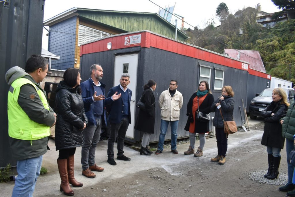 CORE Los Lagos inspecciona obras en calle Varas de Puerto Montt