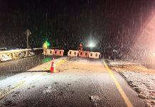 Tránsito suspendido en Cuesta Moraga en Chaitén para resguardar seguridad vial