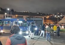 Nueva pelea entre choferes en el terminal de buses de Puerto Montt genera llanto en niños y reclamos de pasajeros