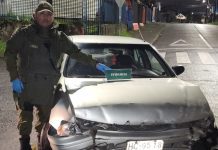 Carabineros detiene a dos menores tras violento portonazo en Puerto Montt