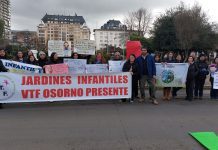 Funcionarias de jardines VTF en Osorno reclaman contra la Municipalidad por sueldos y falta de insumos básicos