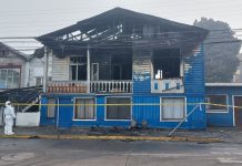 Cortes de luz, semáforos apagados y desvíos de tránsito: las consecuencias del gigantesco incendio que afectó a una casa patrimonial en Osorno
