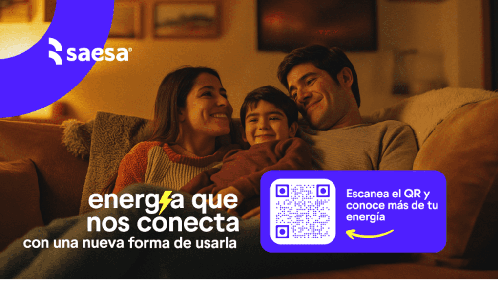 “Energía que nos conecta”: la nueva campaña de Saesa que acerca los servicios digitales a las personas