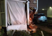 Conductor en estado de ebriedad impactó camioneta contra vivienda en Osorno