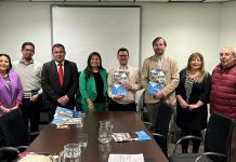 Temas en seguridad, energía, vivienda y salud fueron tratados por comitiva de Río Negro con organismos públicos en Santiago