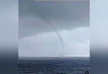 Armada emite alerta por probabilidad de trombas marinas en costa de región de Los Lagos