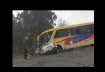 Dos fallecidos y 20 trabajadores lesionados deja violento accidente en Ruta 5, cerca de Ancud
