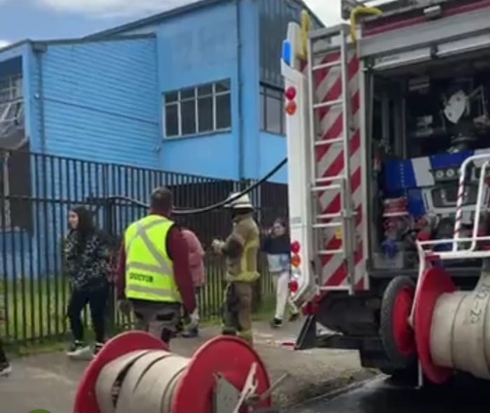 FOTO INCENDIO COLEGIO FRANCKE