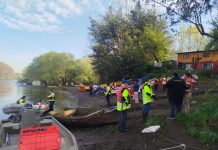 Por agua, tierra y aire se mantiene la búsqueda de jóvenes desaparecidos en los ríos Rahue y Bueno