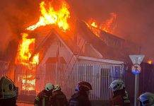 Mujer fallece en otro incendio que destruyó dos viviendas en Puerto Montt