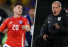 Chile en el último puesto de las eliminatorias enfrenta hoy a Uruguay, la selección de Bielsa