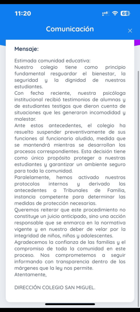 Fiscalía investiga a un presbítero de Calbuco tras denuncias de alumnas por posibles hechos sexuales