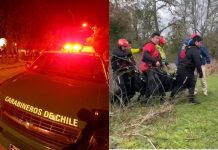 Con resguado policial se mantienen padres de menor fallecida en el río Pilmaiquén. El caso aún no tiene imputados