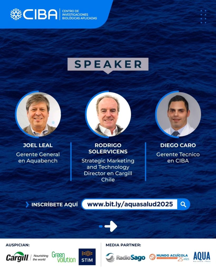 AquaSalud 2025 confirma a sus speaker sobre nutrición y salud en salmónidos