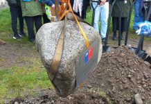 Con instalación de primera piedra dan inicio a asfaltado en camino rural de Colonia Ponce en Purranque