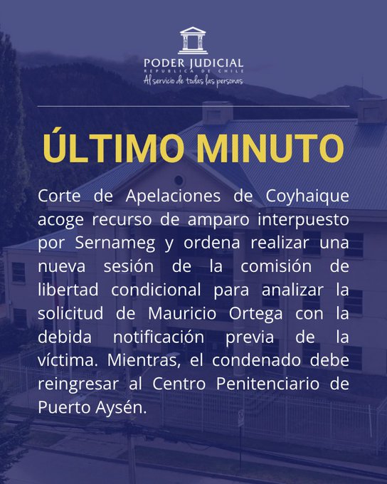 Vuelve a prisión: Corte acoge recurso de amparo y ordena nueva sesión para analizar la libertad de agresor de Nabila Rifo