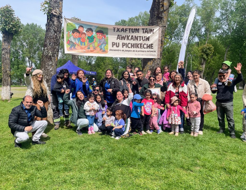 Jardines infantiles de Osorno fueron parte de la IV versión de los Juegos Mapuche - Huilliche