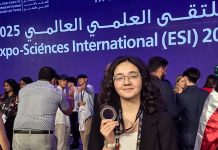 Universitaria puertomontina representó a Chile en la ExpoScience desarrollada en Abu Dhabi