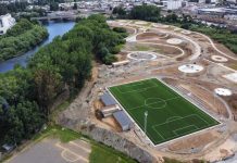 A diez meses desde la inauguración del Parque Hott, cancha del lugar sigue sin poder ser utilizada
