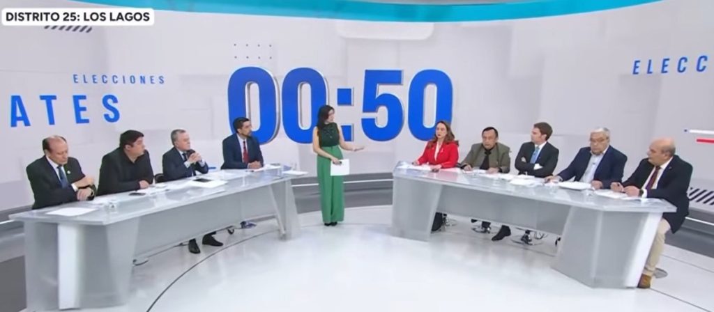 Distrito 25: Nueve candidatos al parlamento estuvieron frente a frente en el debate realizado por TVN
