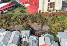 Remoción en masa en población Padre Hurtado obliga a la evacuación de cuatro familias en Puerto Montt
