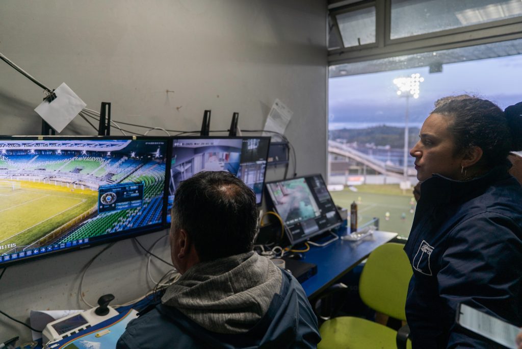 Todo listo para el partido: autoridades fiscalizan el Estadio Chinquihue antes del encuentro con Colo-Colo