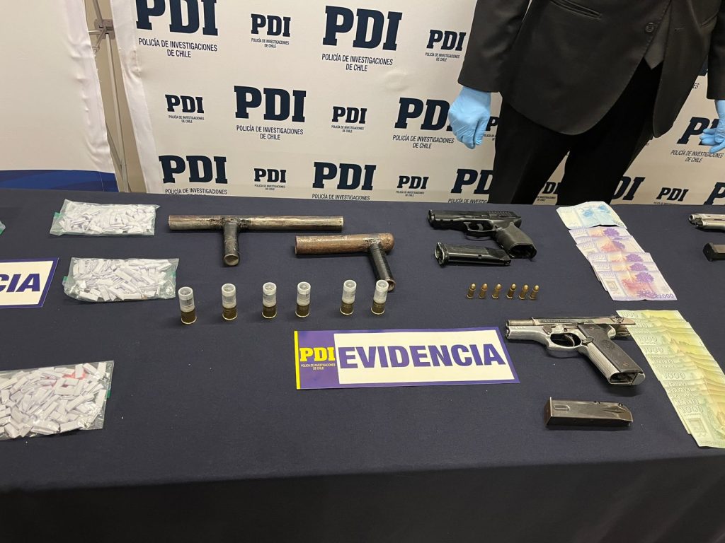 Crimen organizado en Osorno: 17 detenidos tras operativo contra facciones del Tren de Aragua y Hermanos Cartier