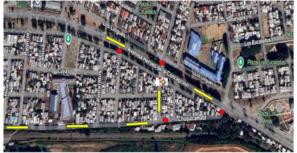 Cierre de calle Chuquicamata por obras en Avenida Héroes de la Concepción generará desvíos en Francke