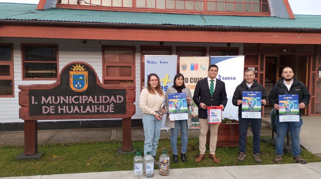 “No + Pilas” de Saesa promueve la protección del medio ambiente a través del trabajo colaborativo