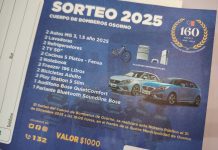 Inicia venta de números de la Rifa 2025 del Cuerpo de Bomberos de Osorno