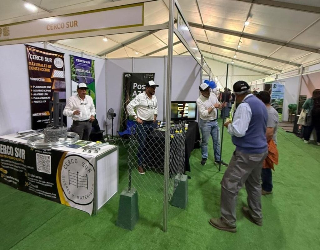 Cerco Sur: la pyme familiar riobuenina que participó por primera vez en SAGO FISUR