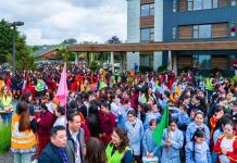 Más de 5 mil estudiantes participaron del masivo simulacro de tsunami realizado en la capital regional