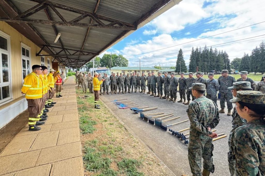 Brigadas Forestales del Destacamento de Montaña N.º 9 “Arauco” intensifican su preparación