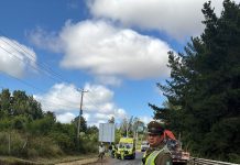 Fue restablecido el tránsito en la ruta U-400 al mar a la altura del kilómetro 6.