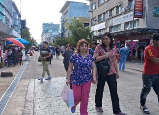 Descartan presencia de comercio ambulante en el boulevard navideño de Osorno inicio
