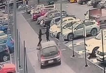 Guardias de supermercado en Puerto Montt fueron atropellados tras expulsar a un vendedor ambulante