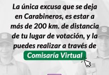¿Lejos de su local de votación? Ya puede realizar el proceso excusatorio en Comisaría Virtual