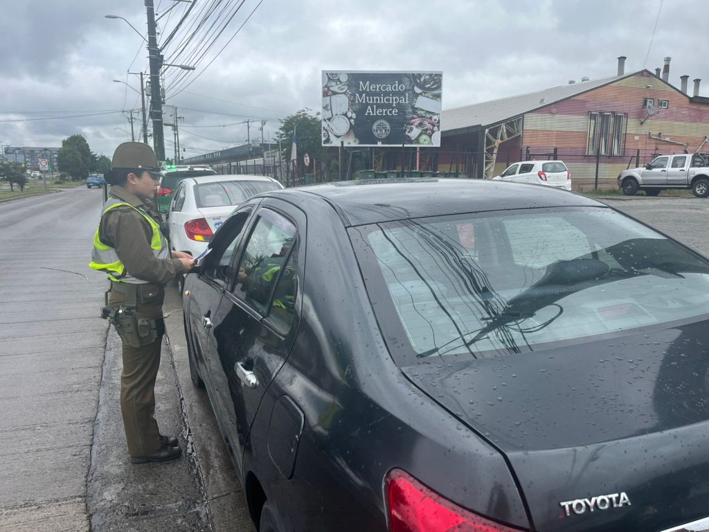 8 detenidos dejó el servicio extraordinario desplegado por Carabineros en Alerce previo a Año Nuevo