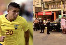 Un atentado perpetrado por motoristas le costó la vida a ex seleccionado ecuatoriano Mario Pineida