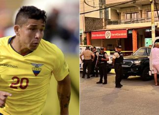 Un atentado perpetrado por motoristas le costó la vida a ex seleccionado ecuatoriano Mario Pineida inicio