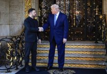 Trump y Zelenski dan inicio a reunión clave en Mar-a-Lago para poner fin a la guerra en Ucrania