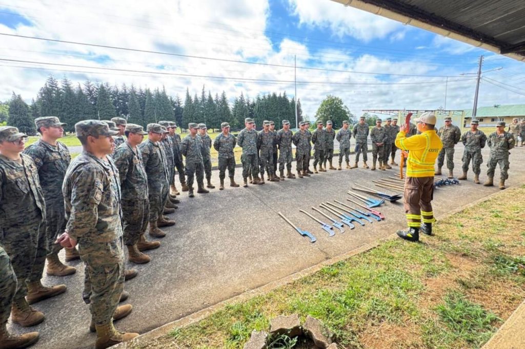 Brigadas Forestales del Destacamento de Montaña N.º 9 “Arauco” intensifican su preparación