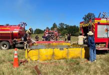 Combaten incendio forestal en Purranque: 0,7 hectáreas dañadas y un brigadista lesionado