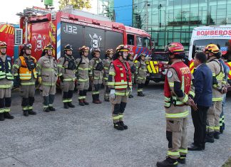 Bomberos de Llanquihue se encuentran combatiendo incendios forestales en La Araucanía inicio