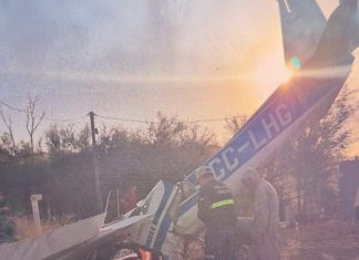 Avión se estrella cerca del aeródromo de Curacaví: Piloto está grave inicio